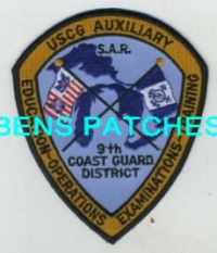 COAST GUARD,MICHIGAN,9TH COAST GUARD DISTRICT,USCG AUXILIARY,EDUCATION OPERATIONS EXAMINATIONS TRAINING 1